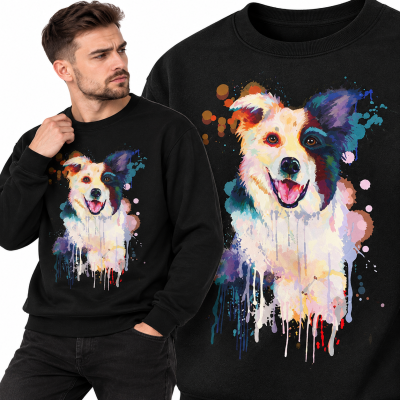 BLUZA ZWIERZĘTA   BORDER COLLIE